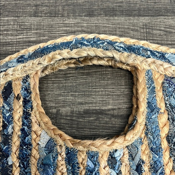Antik Kraft | Jute & Recycled Denim Tote 🤎 - Picture 12 of 12